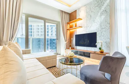 Apartment - 1 Bedroom - 2 Bathrooms for rent in Damac Maison Prive B - Damac Maison Prive - Business Bay - Dubai
