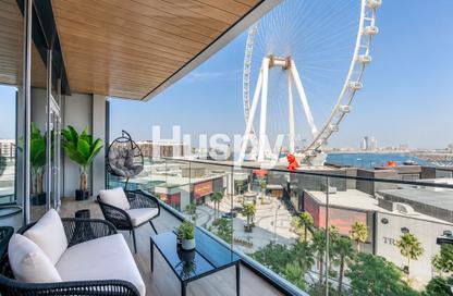 Apartment - 2 - 3 for rent in Bluewaters Residences Building 7 - Bluewaters Residences - Bluewaters - Dubai