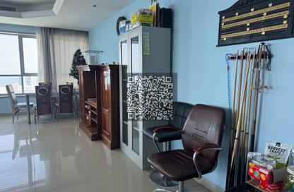 Apartment - 2 Bedrooms - 2 Bathrooms for sale in Corniche Tower - Ajman Corniche Road - Ajman