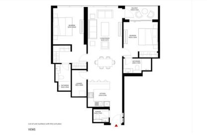 Apartment - 2 Bedrooms - 2 Bathrooms for sale in Sobha Hartland Waves Opulence - Sobha Hartland - Mohammed Bin Rashid City - Dubai