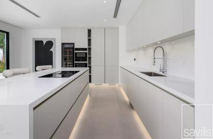 Villa - 5 - 6 for rent in Entertainment Foyer - Mediterranean Clusters - Jumeirah Islands - Dubai