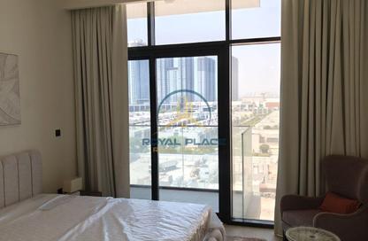 Apartment - Studio - 1 Bathroom for rent in Azizi Riviera 41 - Azizi Riviera - Meydan One - Meydan - Dubai