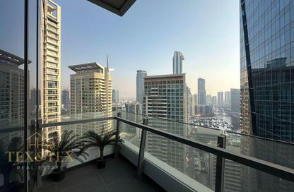 Apartment - 1 - 2 for sale in Silverene Tower B - Silverene - Dubai Marina - Dubai