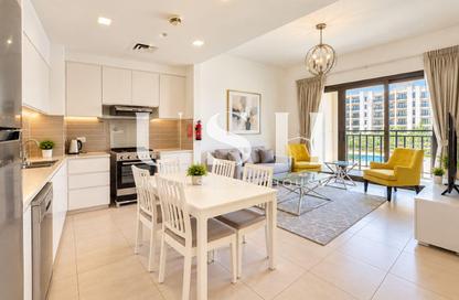 Apartment - 2 - 2 for rent in Hayat Boulevard 1A - Hayat Boulevard 1 - Hayat Boulevard - Town Square - Dubai