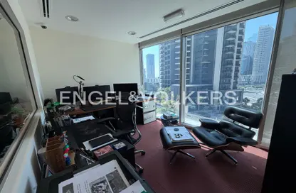 Office Space - Studio - 1 Bathroom for rent in The Binary Tower - Business Bay - Dubai