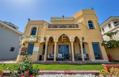 Villa - 4 - 5 for rent in Garden Homes Frond K - Garden Homes - Palm Jumeirah - Dubai