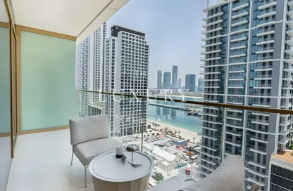 Apartment - 1 Bedroom - 1 Bathroom for sale in Grand Bleu Tower 2 - Emaar Beachfront - Dubai Harbour - Dubai