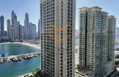Apartment - 1 Bedroom - 1 Bathroom for rent in Beach Isle Tower 1 - Beach Isle - EMAAR Beachfront - Dubai Harbour - Dubai