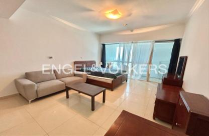 Apartment - Studio - 1 Bathroom for rent in Saba Tower 2 - JLT Cluster Q - Jumeirah Lake Towers - Dubai