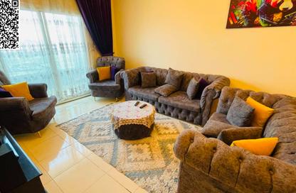 Apartment - 1 Bedroom - 2 Bathrooms for rent in Orient Tower 1 - Orient Towers - Al Bustan - Ajman Apartment - 1 Bedroom - 2 Bathrooms for rent in Orient Tower 1 - Orient Towers - Al Bustan - Ajman