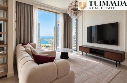 Apartment - 1 - 2 for rent in LIV Marina - Dubai Marina - Dubai