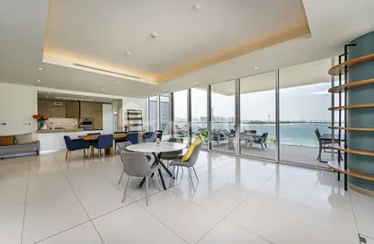 Apartment - 3 Bedrooms - 5 Bathrooms for rent in Serenia Residences West - Serenia Residences The Palm - The Crescent - Palm Jumeirah - Dubai