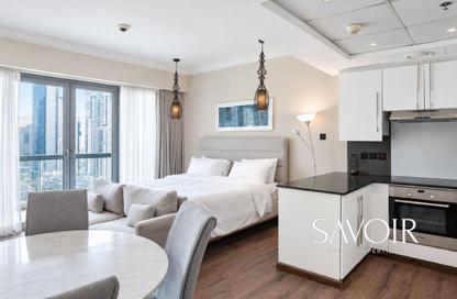 Apartment - Studio - 1 for rent in 8 Boulevard Walk - Mohammad Bin Rashid Boulevard - Downtown Dubai - Dubai