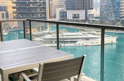 Apartment - 2 - 2 for rent in Marina Quays North - Marina Quays - Dubai Marina - Dubai