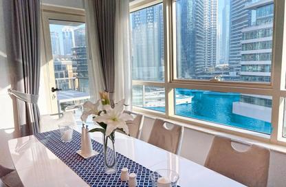 Apartment - 2 - 2 for rent in Marina Quays North - Marina Quays - Dubai Marina - Dubai