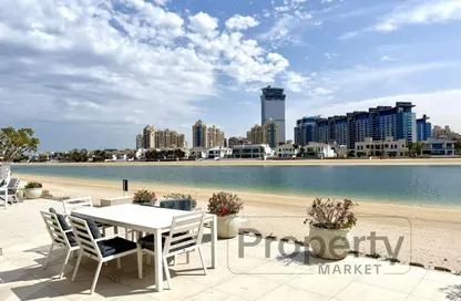 Villa - 5 Bedrooms - 6 Bathrooms for rent in Garden Homes Frond O - Garden Homes - Palm Jumeirah - Dubai