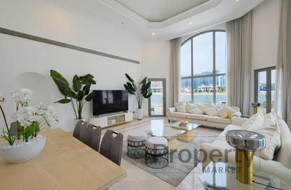 Villa - 5 Bedrooms - 6 Bathrooms for rent in Garden Homes Frond O - Garden Homes - Palm Jumeirah - Dubai