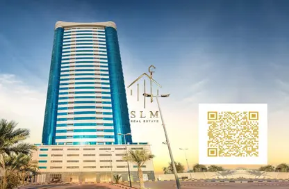 شقة - غرفة نوم - 2 حمامات للبيع في برج كونكر - شارع الشيخ مكتوم بن راشد - عجمان