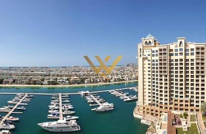 Apartment - 3 Bedrooms - 4 Bathrooms for rent in Marina Residences 1 - Marina Residences - Palm Jumeirah - Dubai