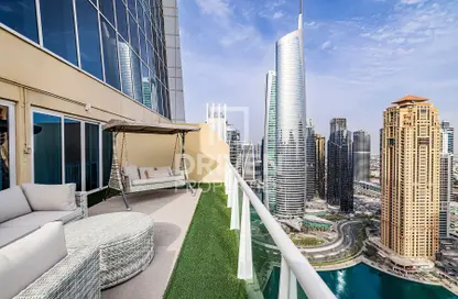 Apartment - 2 Bedrooms - 2 Bathrooms for rent in Lake View Tower - JLT Cluster B - Jumeirah Lake Towers - Dubai