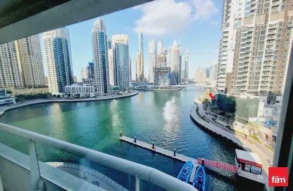 Apartment - 1 Bedroom - 1 Bathroom for rent in Marina View Tower B - Marina View - Dubai Marina - Dubai