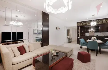 شقة - 2 غرف نوم - 2 حمامات للايجار في برج أبر كريست - وسط مدينة دبي - دبي شقة - 2 غرف نوم - 2 حمامات للايجار في برج أبر كريست - وسط مدينة دبي - دبي