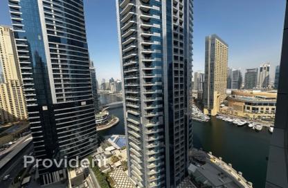 Apartment - 1 Bedroom - 2 Bathrooms for rent in Bay Central Tower West - Bay Central - Dubai Marina - Dubai