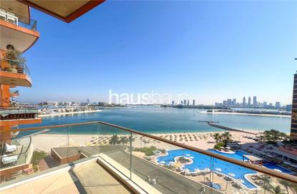 Apartment - 1 Bedroom - 2 Bathrooms for rent in Aquamarine - Tiara Residences - Palm Jumeirah - Dubai