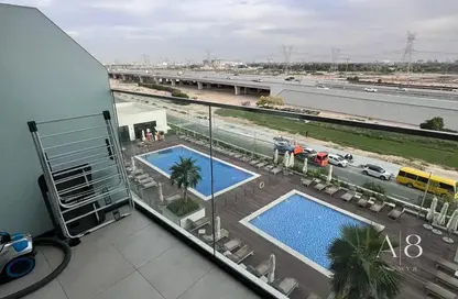 Apartment - 1 Bathroom for rent in Azizi Riviera 46 - Azizi Riviera - Meydan One - Meydan - Dubai