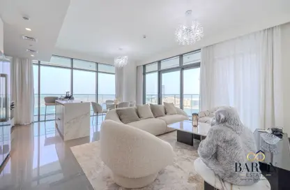 شقة - 3 غرف نوم - 4 حمامات للايجار في برج Beach Vista 2 - بيتش فيستا - إعمار بيتشفرونت - دبي هاربور - دبي