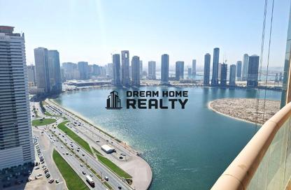 Apartment - 2 - 3 for rent in Riviera Tower - Al Khan Corniche - Al Khan - Sharjah