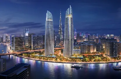 Apartment - 1 Bedroom - 1 Bathroom for sale in Canal Heights 2 - Business Bay - Dubai