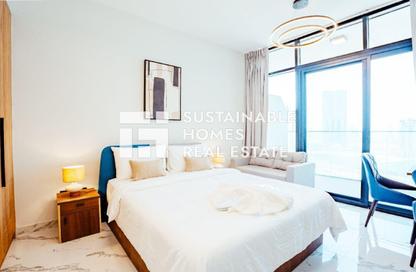Apartment - Studio - 1 Bathroom for rent in Al Maryah Vista - Al Maryah Island - Abu Dhabi