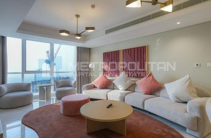 Apartment - 3 Bedrooms - 3 Bathrooms for rent in Leaf Tower - Tamouh - Al Reem Island - Abu Dhabi Apartment - 3 Bedrooms - 3 Bathrooms for rent in Leaf Tower - Tamouh - Al Reem Island - Abu Dhabi