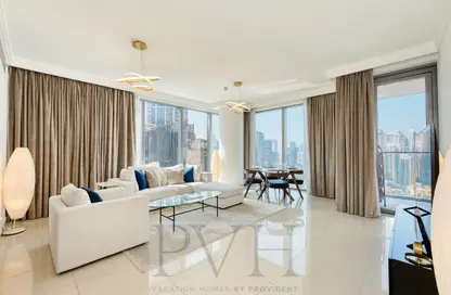 Apartment - 2 Bedrooms - 3 Bathrooms for rent in Boulevard Point - Downtown Dubai - Dubai