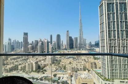 Apartment - 2 Bedrooms - 3 Bathrooms for rent in Burj Views A - Burj Views - Downtown Dubai - Dubai