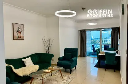 Apartment - 1 Bedroom - 2 Bathrooms for rent in Saba Tower 2 - JLT Cluster Q - Jumeirah Lake Towers - Dubai