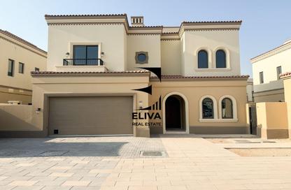 Villa - 4 - 5 for rent in Toledo - Bloom Living - Zayed City (Khalifa City C) - Khalifa City - Abu Dhabi