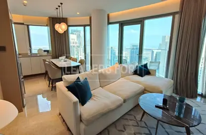 Apartment - 3 Bedrooms - 3 Bathrooms for rent in Address Harbour Point Tower 1 - Address Harbour Point - Dubai Creek Harbour (The Lagoons) - Dubai