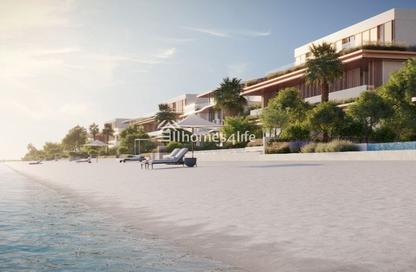 Villa - 5 - 7 for sale in Beach Collection Frond O - Beach Collection - Palm Jebel Ali - Dubai