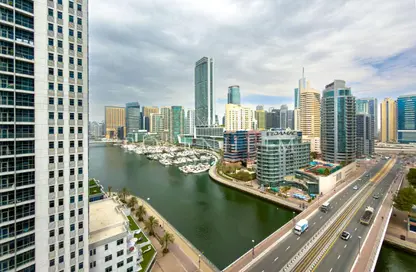 Apartment - 1 Bedroom - 2 Bathrooms for rent in Sparkle Tower 1 - Sparkle Towers - Dubai Marina - Dubai