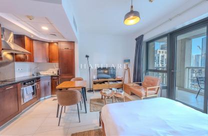 Apartment - Studio - 1 for rent in 29 Burj Boulevard Tower 1 - 29 Burj Boulevard - Downtown Dubai - Dubai