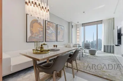 Apartment - 1 Bedroom - 2 Bathrooms for rent in One Za'abeel Tower - Zabeel 1 - Zabeel - Dubai