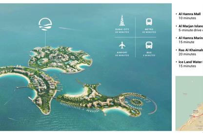 Apartment - 1 Bedroom - 2 Bathrooms for sale in Shoreline by Damac - Al Marjan Island - Ras Al Khaimah