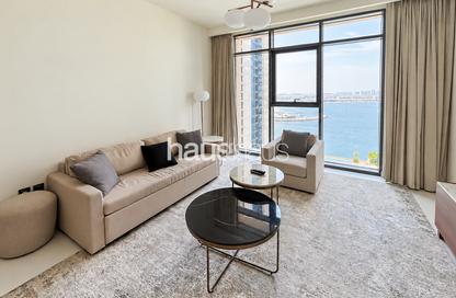 Apartment - 1 - 1 for rent in Marina Vista Tower 1 - Marina Vista - Emaar Beachfront - Dubai Harbour - Dubai