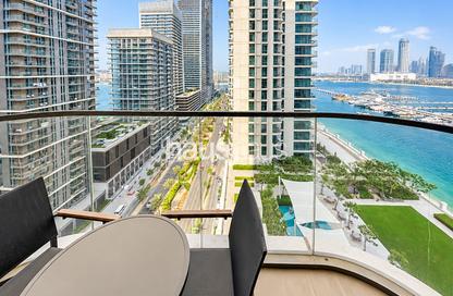 Apartment - 1 - 1 for rent in Marina Vista Tower 1 - Marina Vista - Emaar Beachfront - Dubai Harbour - Dubai