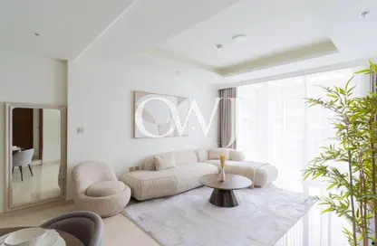 Apartment - 1 Bedroom - 2 Bathrooms for rent in Palace Beach Residence Tower 2 - Palace Beach Residence - EMAAR Beachfront - Dubai Harbour - Dubai