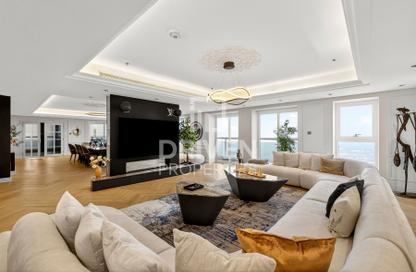 Penthouse - 5 Bedrooms - 5 Bathrooms for rent in Princess Tower - Dubai Marina - Dubai