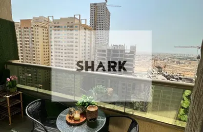 شقة - 2 غرف نوم - 2 حمامات للبيع في برج بارادايس ليك ب5 - ابراج بحيرة بارادايس - مدينة الإمارات - عجمان