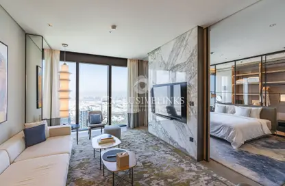 Apartment - 1 Bedroom - 2 Bathrooms for rent in One Za'abeel Tower - Zabeel 1 - Zabeel - Dubai